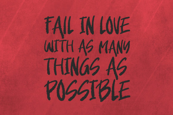 Abrasive Font - Preview 5