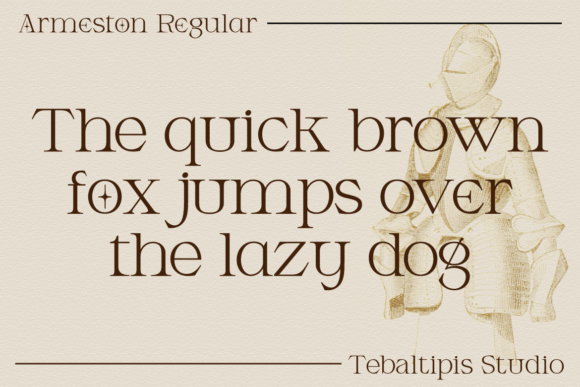 Armeston Font - Preview 4