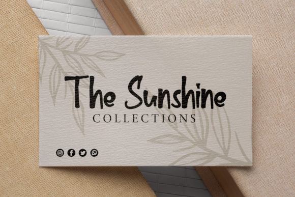 Bright Summer Font - Preview 1