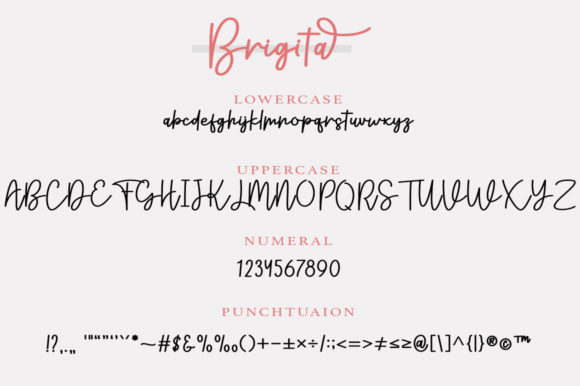 Brigita Font - Preview 4