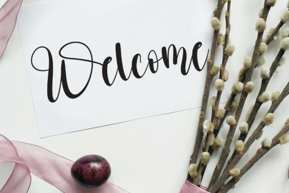 Calligraphy Font - Preview 1
