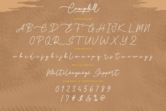 Camphill Font - Preview 3