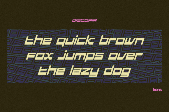 Discopia Font - Preview 6
