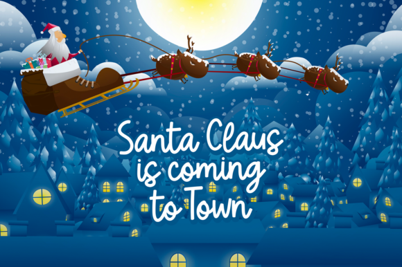 Frosty Blue Font - Preview 4