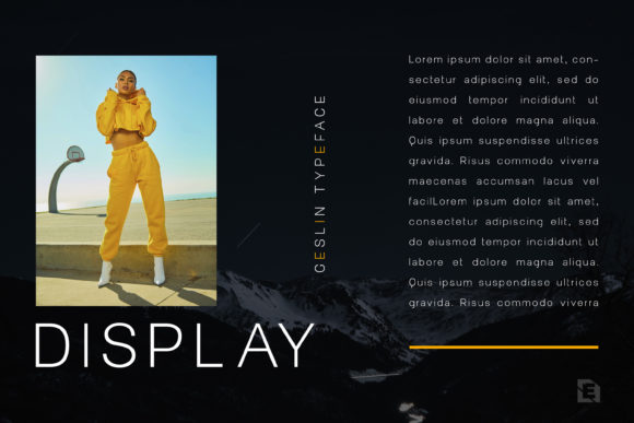 Geslin Font PNG with transparent background - Preview 1