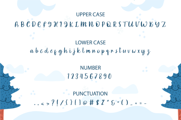 Kringless Font font preview - 4