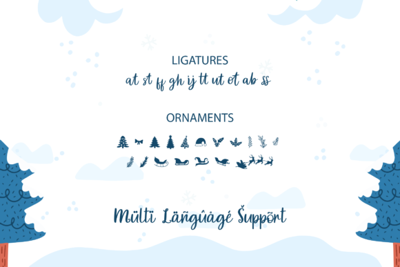 Kringless Font font preview - 5