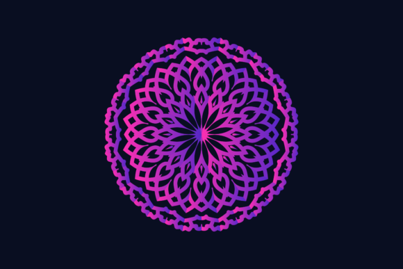 Mandala Flower Ornament Graphic Icons By nikibecikstudio