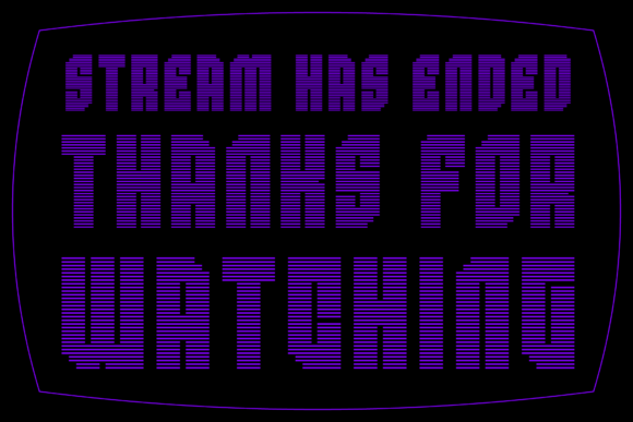 MultiType Rows Compact 2 Font PNG with transparent background - Preview 6
