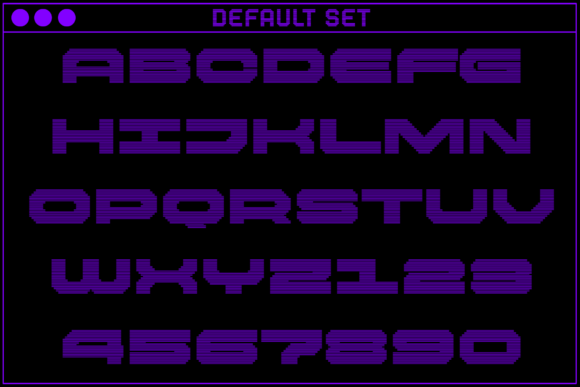 MultiType Rows Loose Bold 2 Font PNG with transparent background - Preview 1
