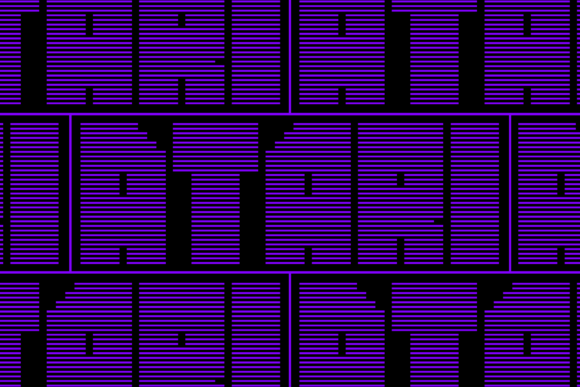 MultiType Rows Narrow Bold 2 Font PNG with transparent background - Preview 6