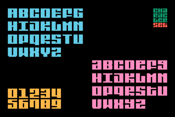 1980 Unicase Font - Preview 3