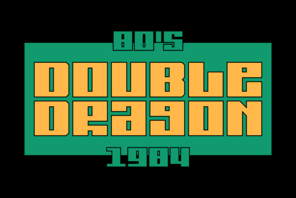 1980 Unicase Font - Preview 6