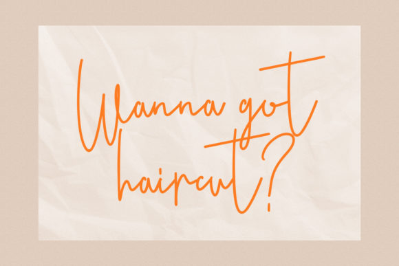Flower Bay Font PNG with transparent background - Preview 3