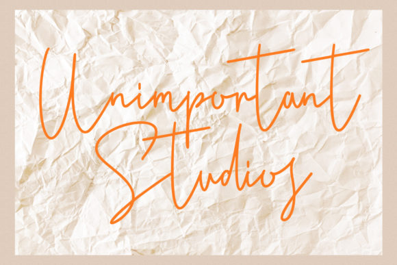 Flower Bay Font PNG with transparent background - Preview 5