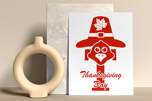 Give Thanks Monogram Font PNG with transparent background - Preview 3