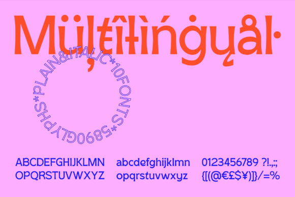 SK Seren Font PNG with transparent background - Preview 3
