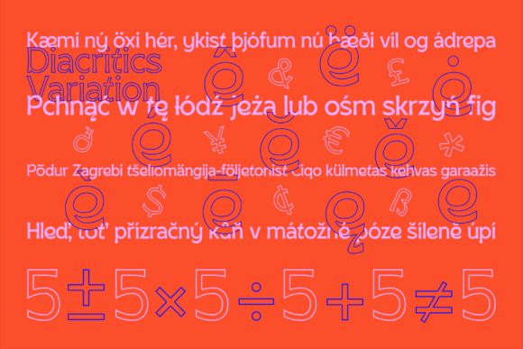 SK Seren Font PNG with transparent background - Preview 5