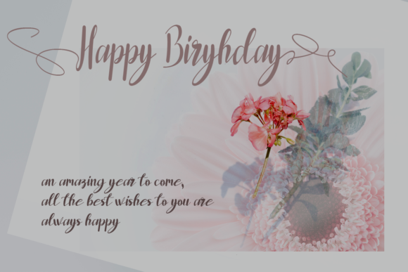 Siofra Font PNG with transparent background - Preview 2