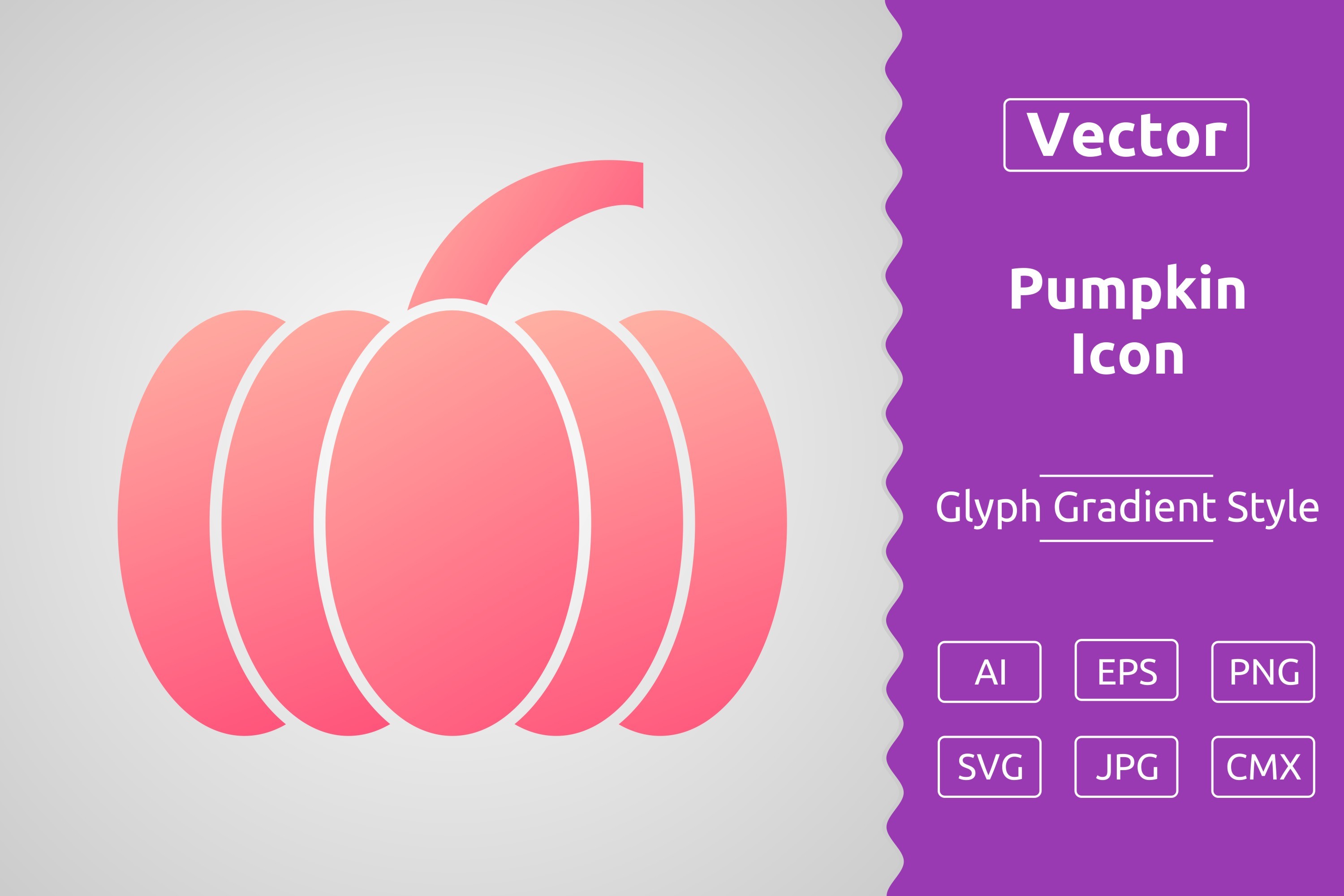 Vector Pumpkin Gradient Icon Graphic by Muhammad Atiq · Creative Fabrica