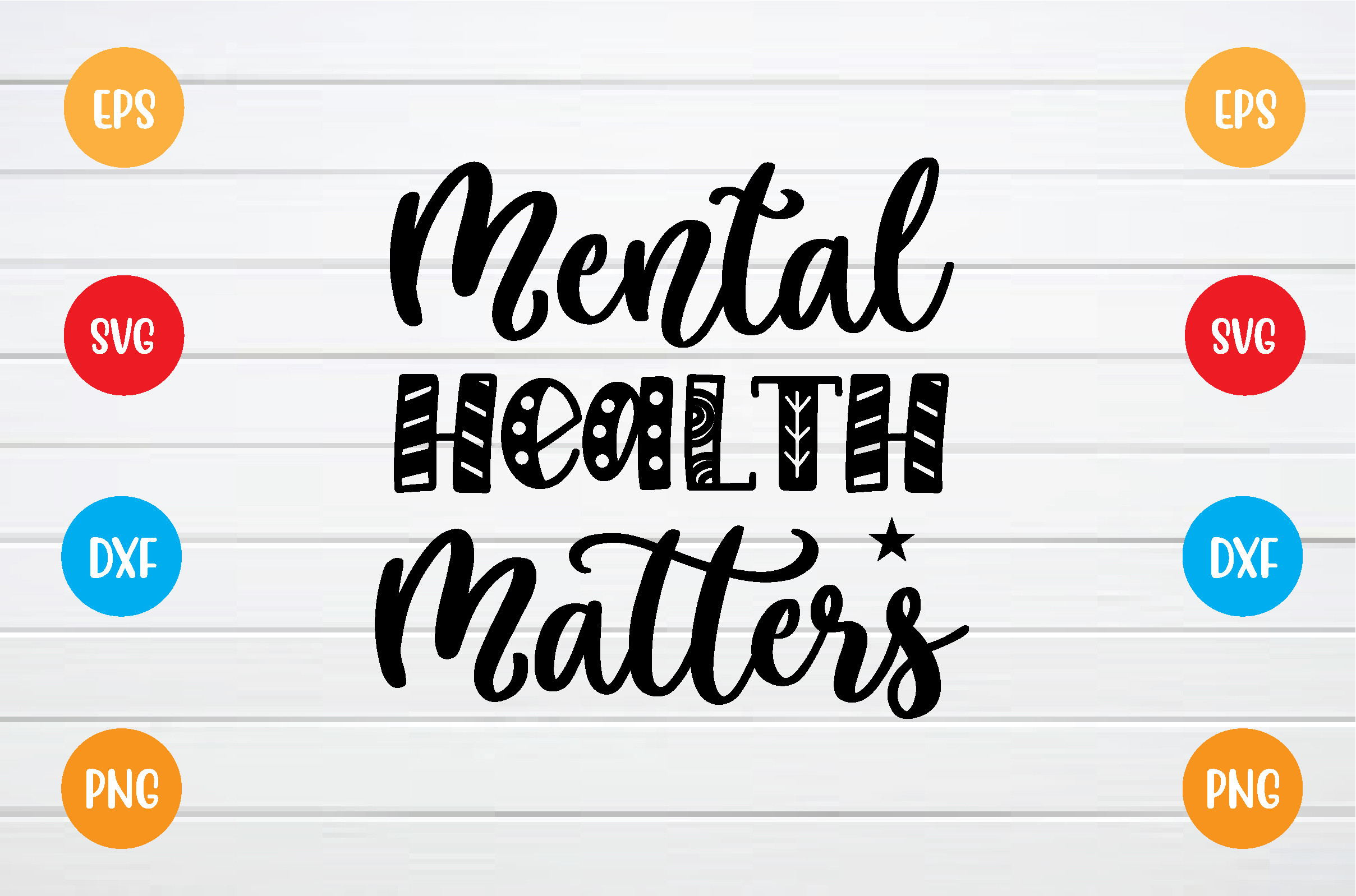 Mental Health Matters Svg Graphic by DIGITAL DESIGN SHOP BD · Creative ...