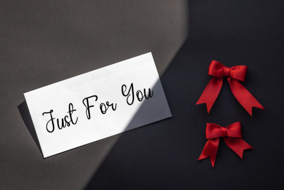 Amanda's Beauty Font PNG with transparent background - Preview 4