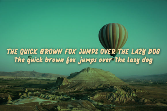 Baloon Font - Preview 3
