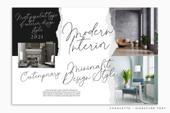 Conquette Font - Preview 4