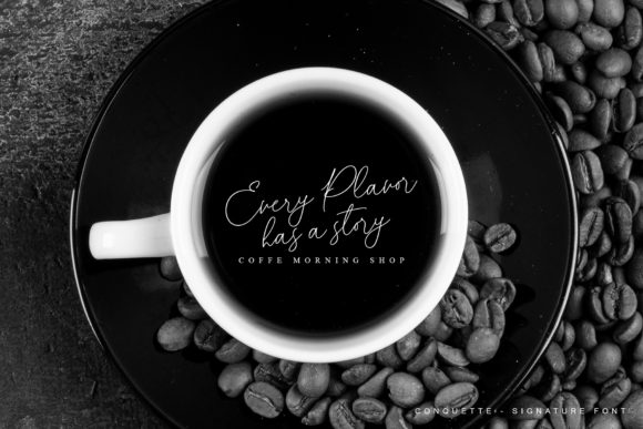 Conquette Font - Preview 6