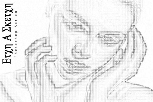 Etch a Sketch Photoshop Action Grafik Aktionen & Voreinstellungen Von Jacpot07
