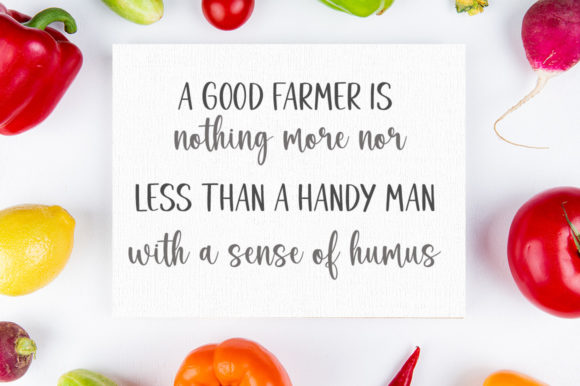 Farmer Market Font - Preview 1