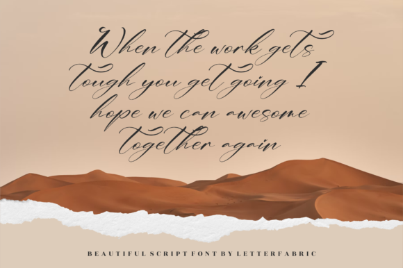 Gishelle Vaghan Font - Preview 2