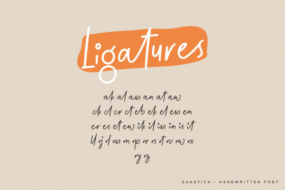 Guastica Font - Preview 6