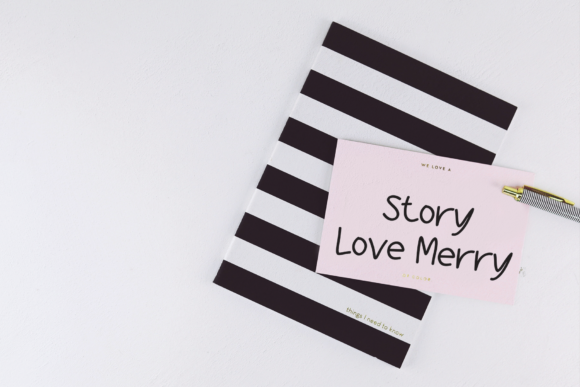 Happy Santa Font - Preview 3