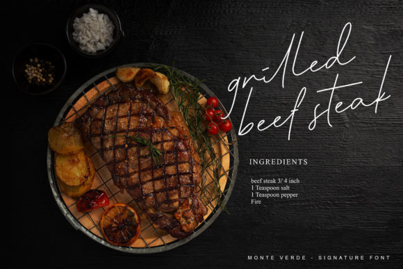Monte Verde Font PNG with transparent background - Preview 2