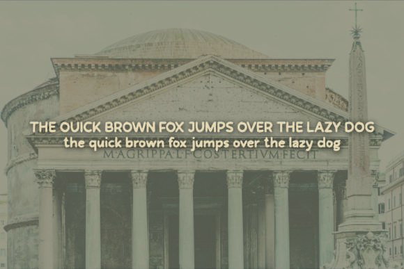 Roman Hand Font PNG with transparent background - Preview 3