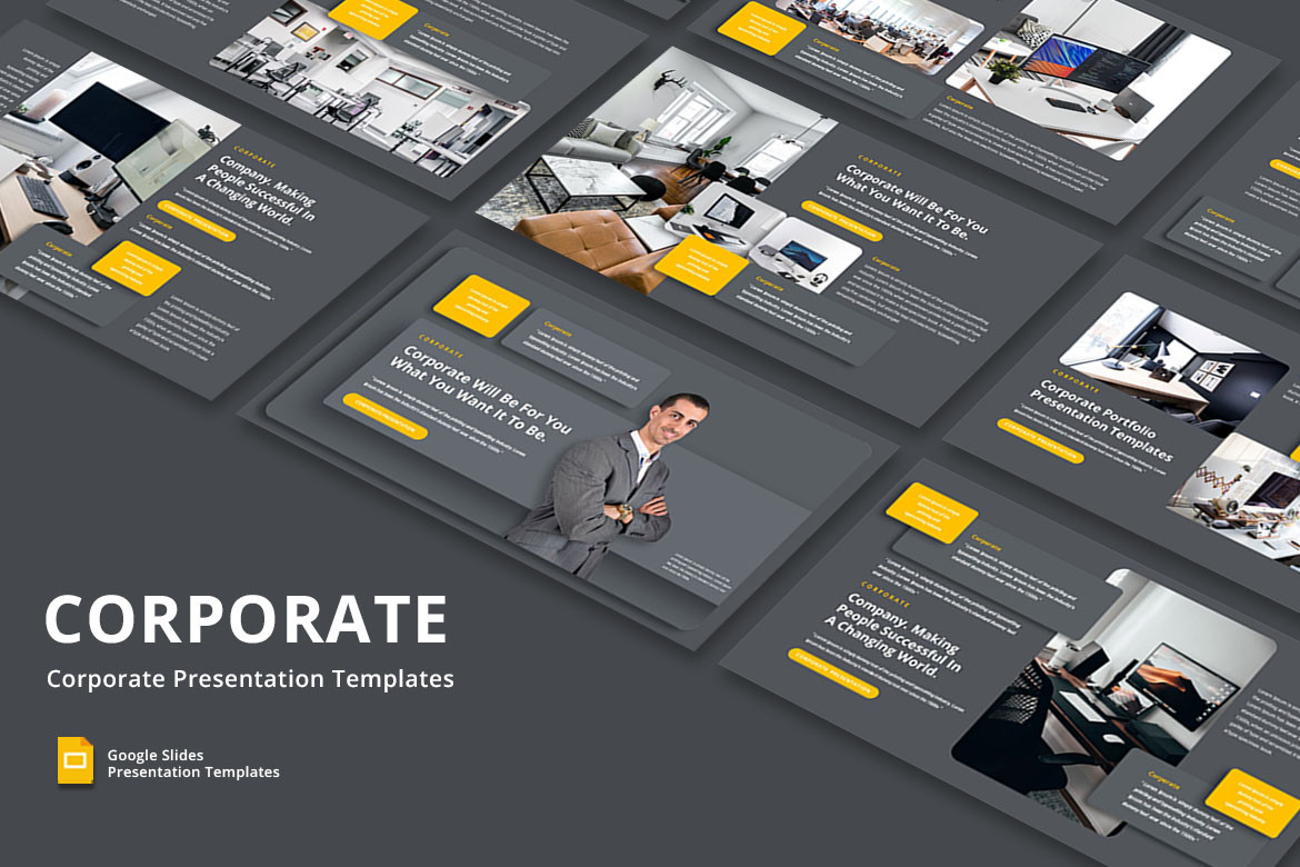 Plantilla corporativa de Google Slides