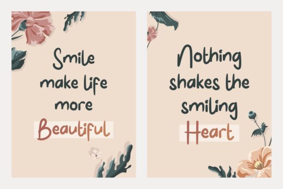 Cute Smile Font - Preview 2