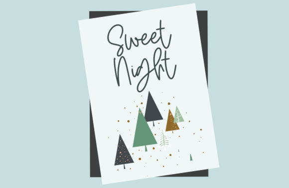 Nightlike Font font preview - 3
