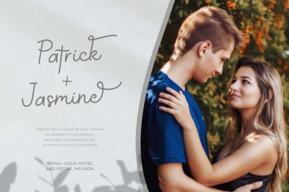 Priscillia Font PNG with transparent background - Preview 3