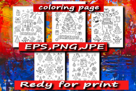 Christmas Colouring Book for Kids