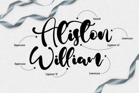 Adam Script Font - Preview 1
