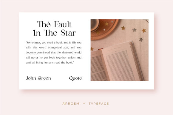 Arroem Font - Preview 3