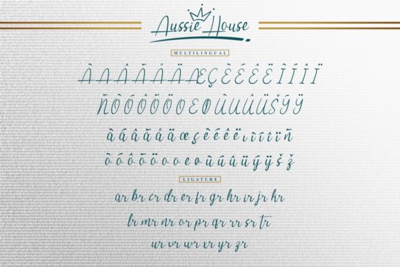 Aussie House Font - Preview 5