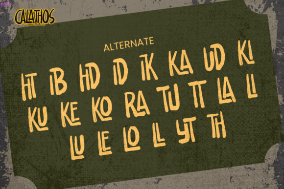 Calathos Font - Preview 6