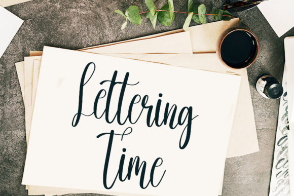 Calligraphy Font - Preview 1