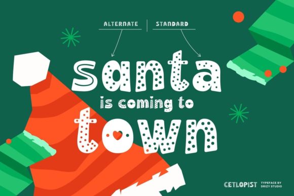 Cetlopist Font - Preview 3