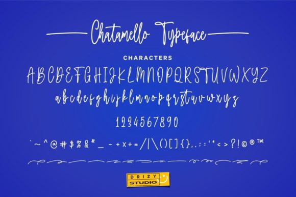 Chatamello Font - Preview 3