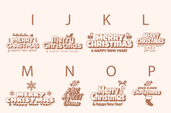 Christmas Font - Preview 2