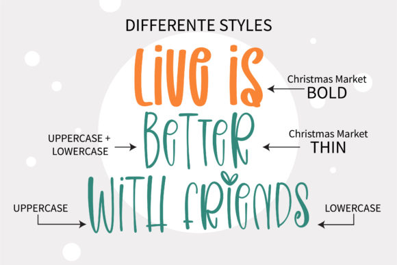 Christmas Market Font - Preview 3